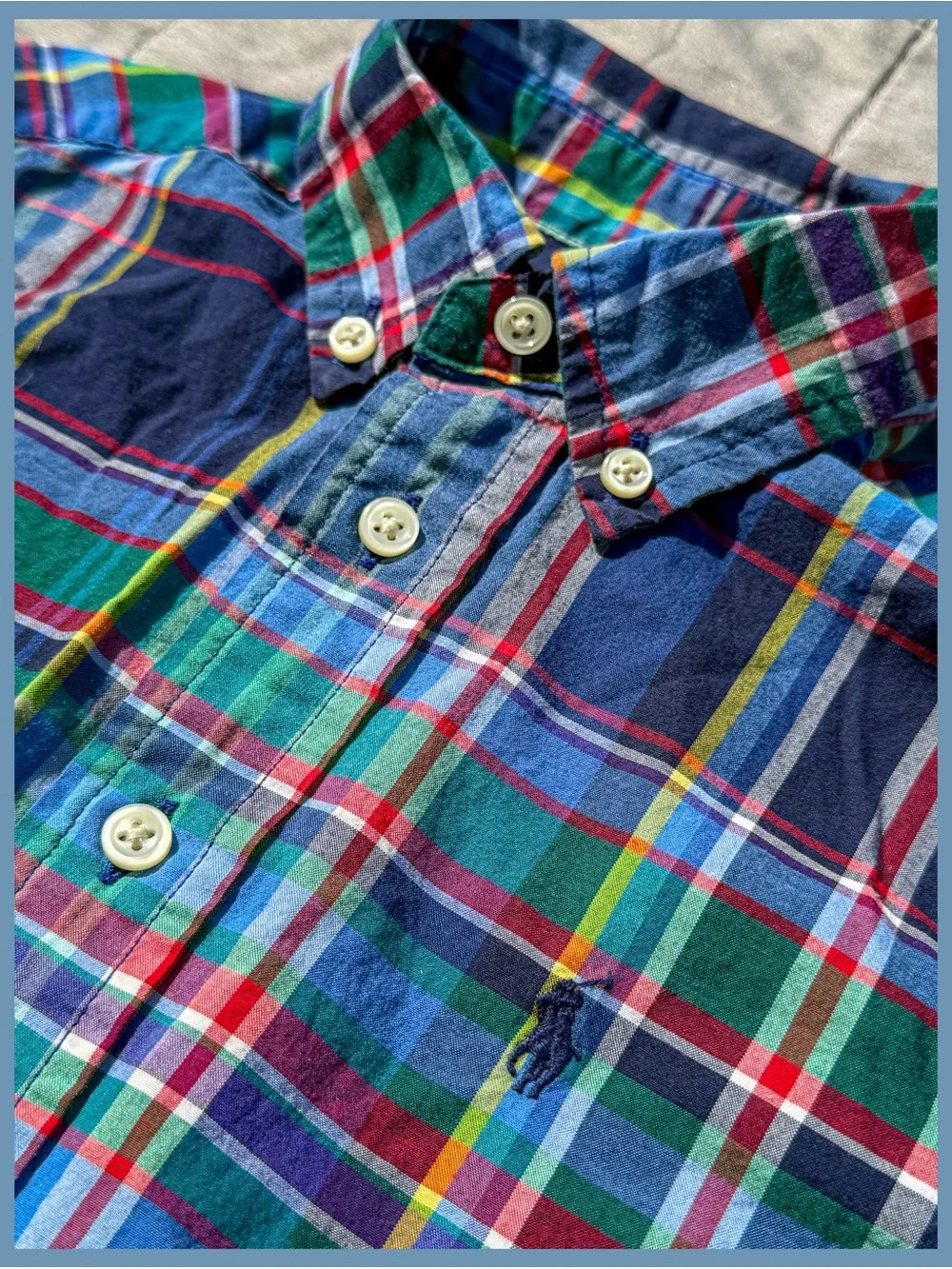 Ralph Lauren this plaid